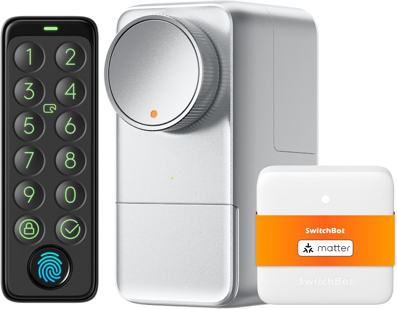SwitchBot WiFi Smart Lock Pro with Touch Screen Ke... - Afbeelding 2