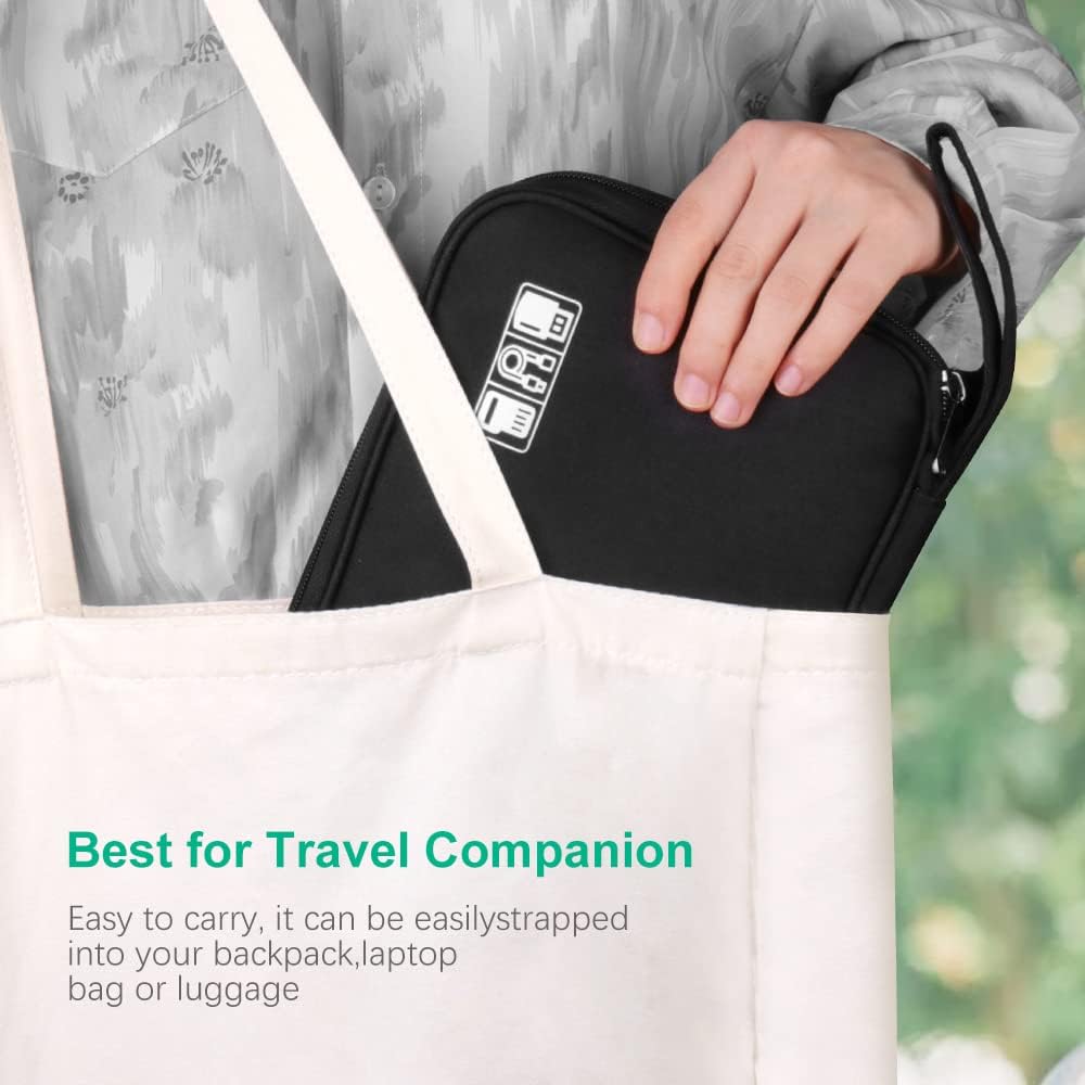 HCFGS Electronic Bag Travel Bag Cable Organizer Ba... - Afbeelding 6