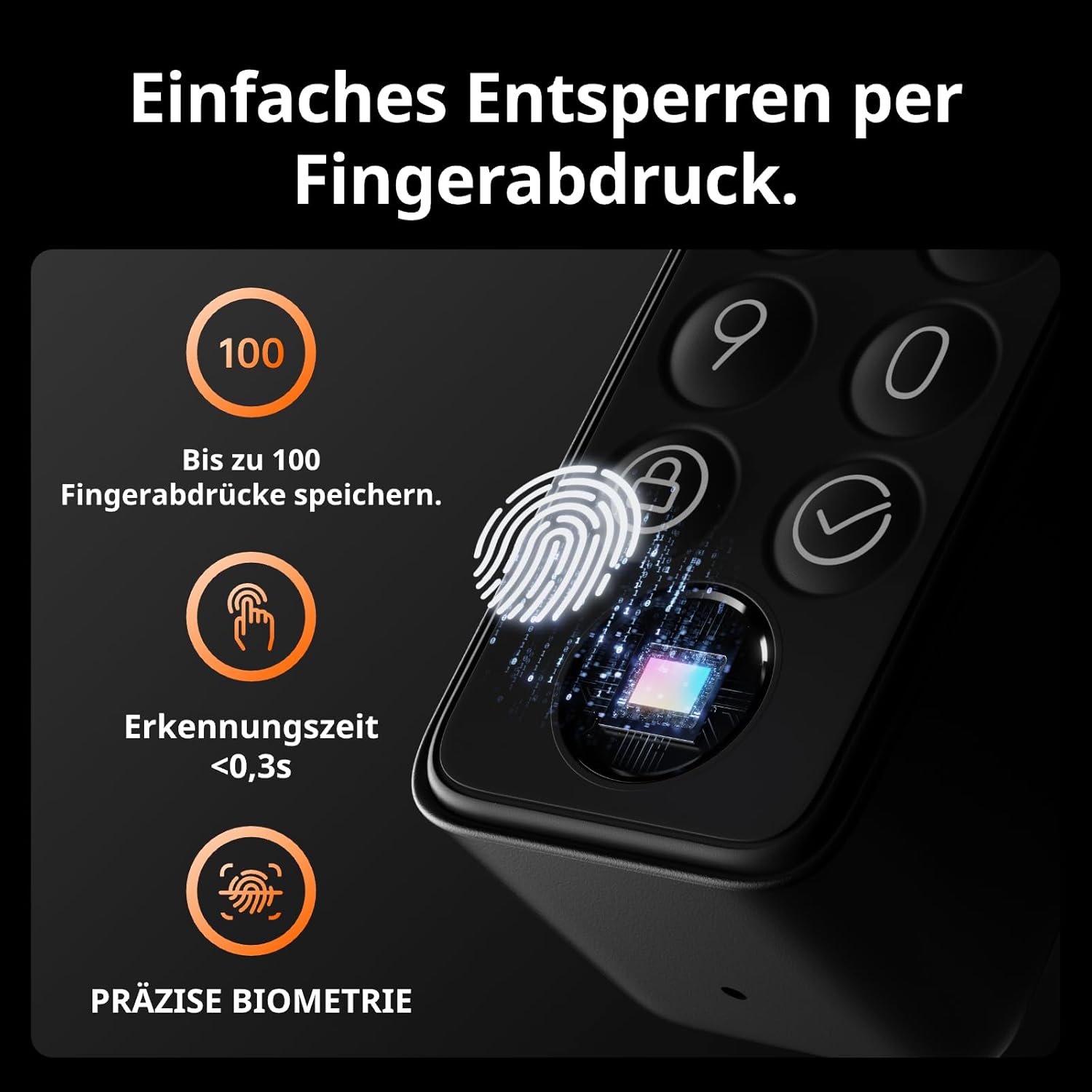 SwitchBot WiFi Smart Lock Pro with Touch Screen Ke... - Afbeelding 10