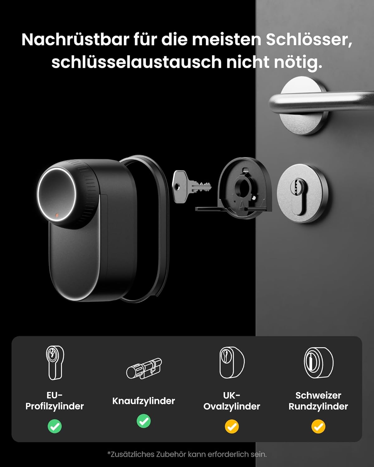 SwitchBot WiFi Smart Lock Ultra with Touch Screen ... - Afbeelding 7