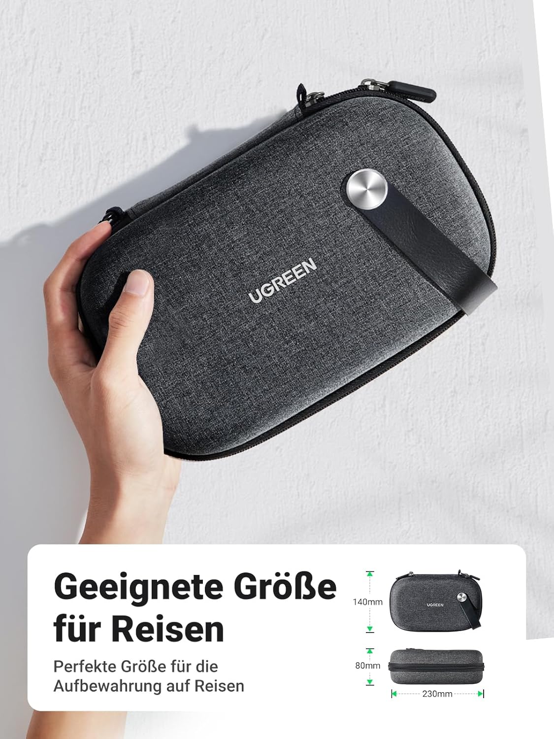 UGREEN Electronic Organiser Bag, Shockproof and Wa... - Afbeelding 3