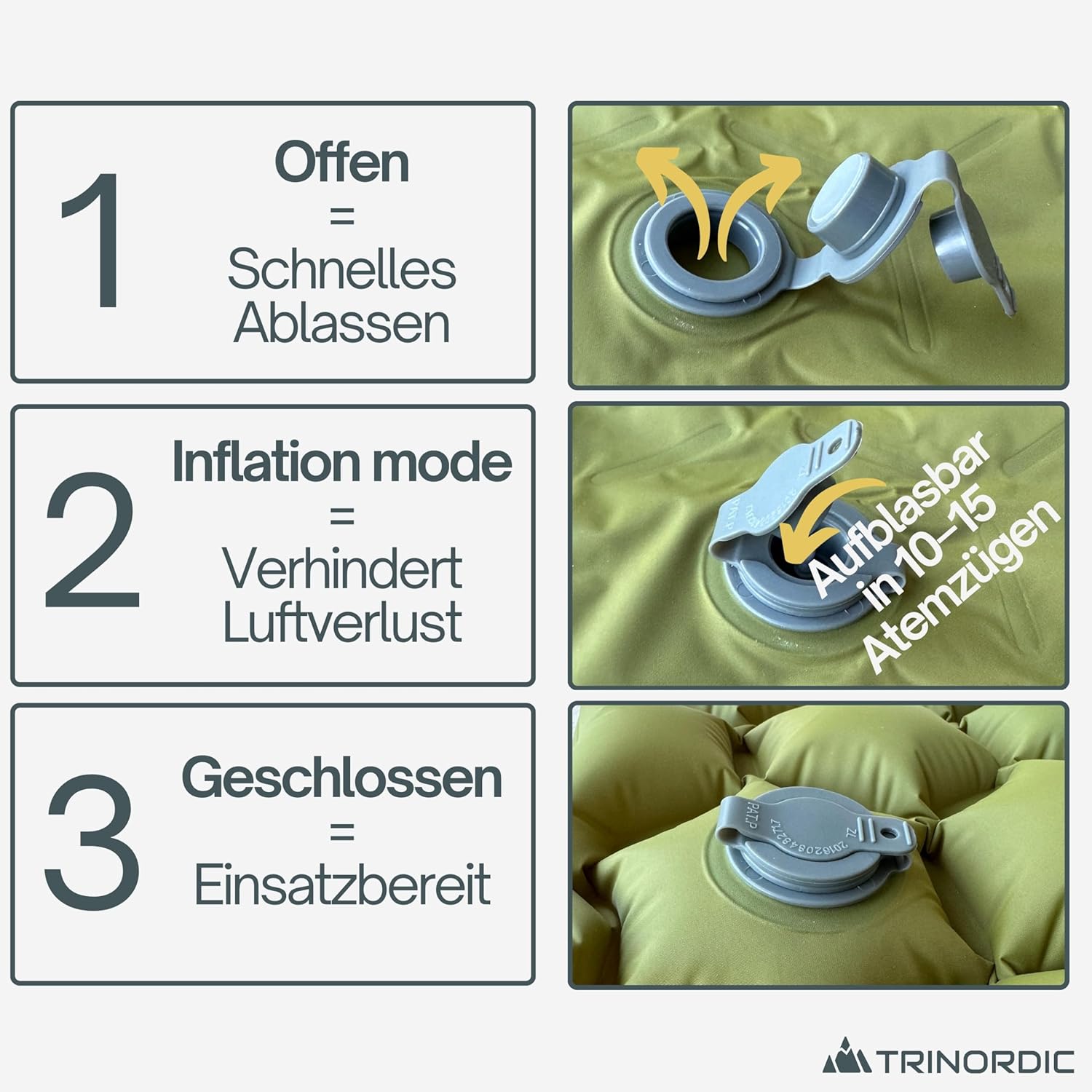 Camping Sleeping Mat, Air Mattress Ultralight Infl... - Afbeelding 12