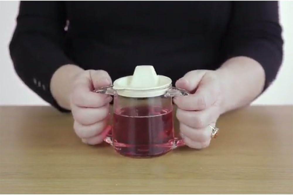 NRS Healthcare Plastic Two Handled Caring Mug with... - Afbeelding 6