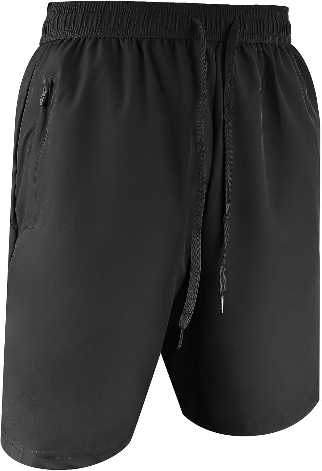 Aomig Men's Shorts, Black Short Sports Trousers, M... - Afbeelding 2