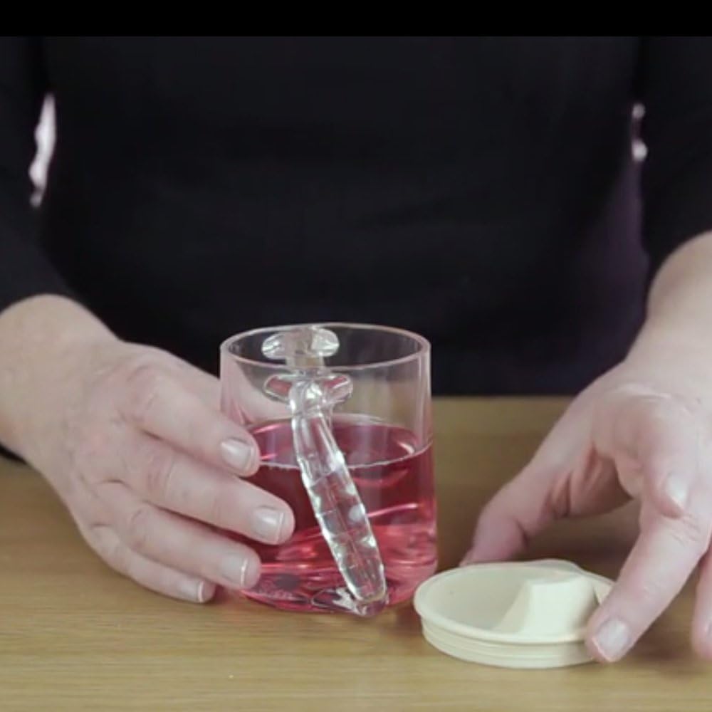 NRS Healthcare Plastic Two Handled Caring Mug with... - Afbeelding 5