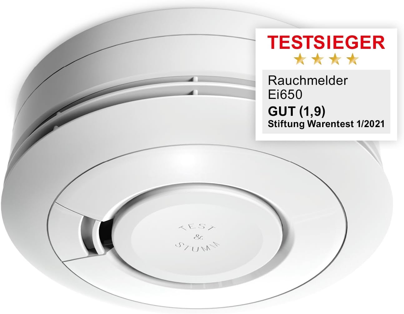 Ei Electronics Ei650 Smoke Detector, Set of 3, Sta... - Afbeelding 3