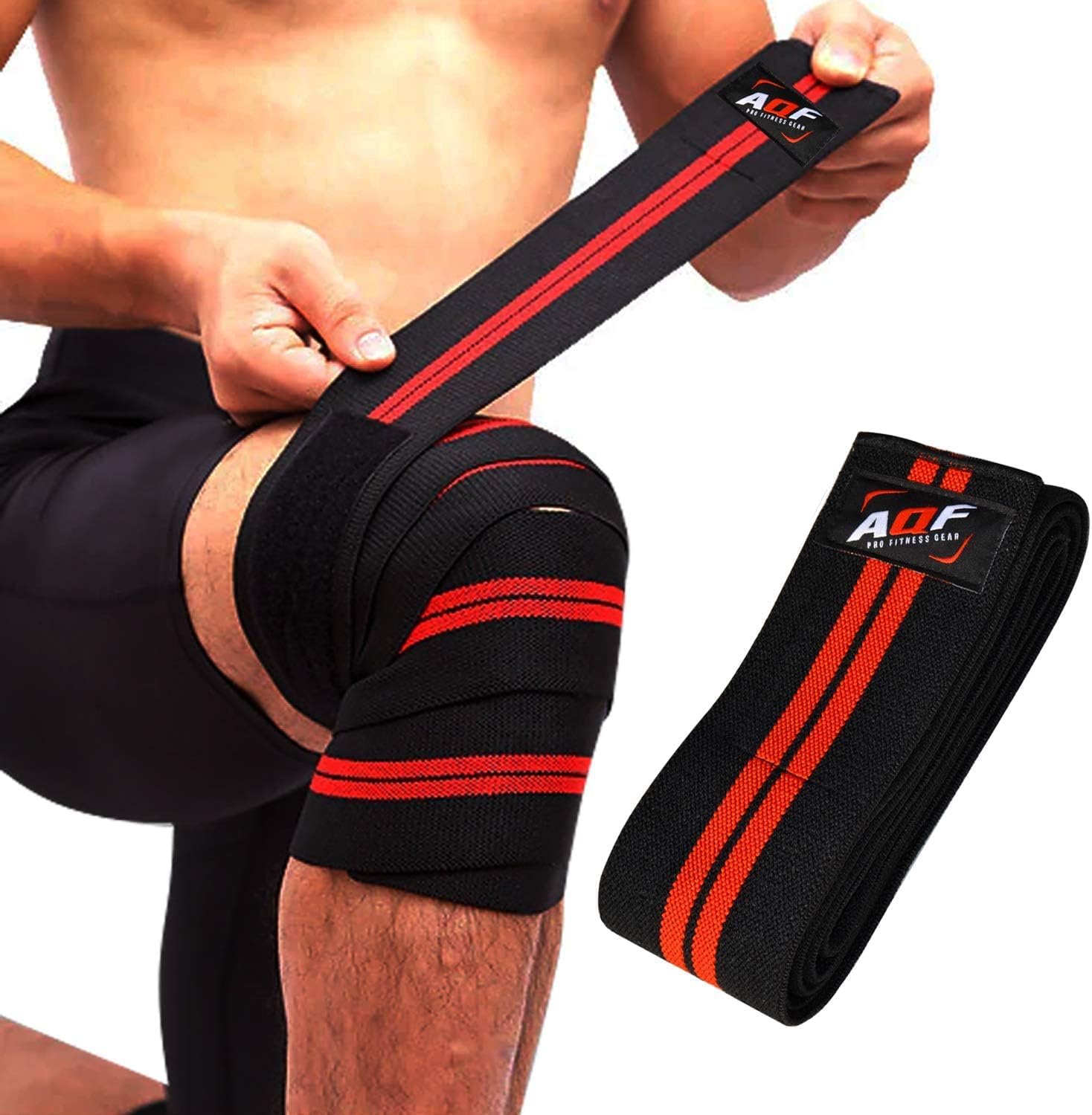 AQF Knee Bandage, Strength Training Knee Support M... - Afbeelding 7