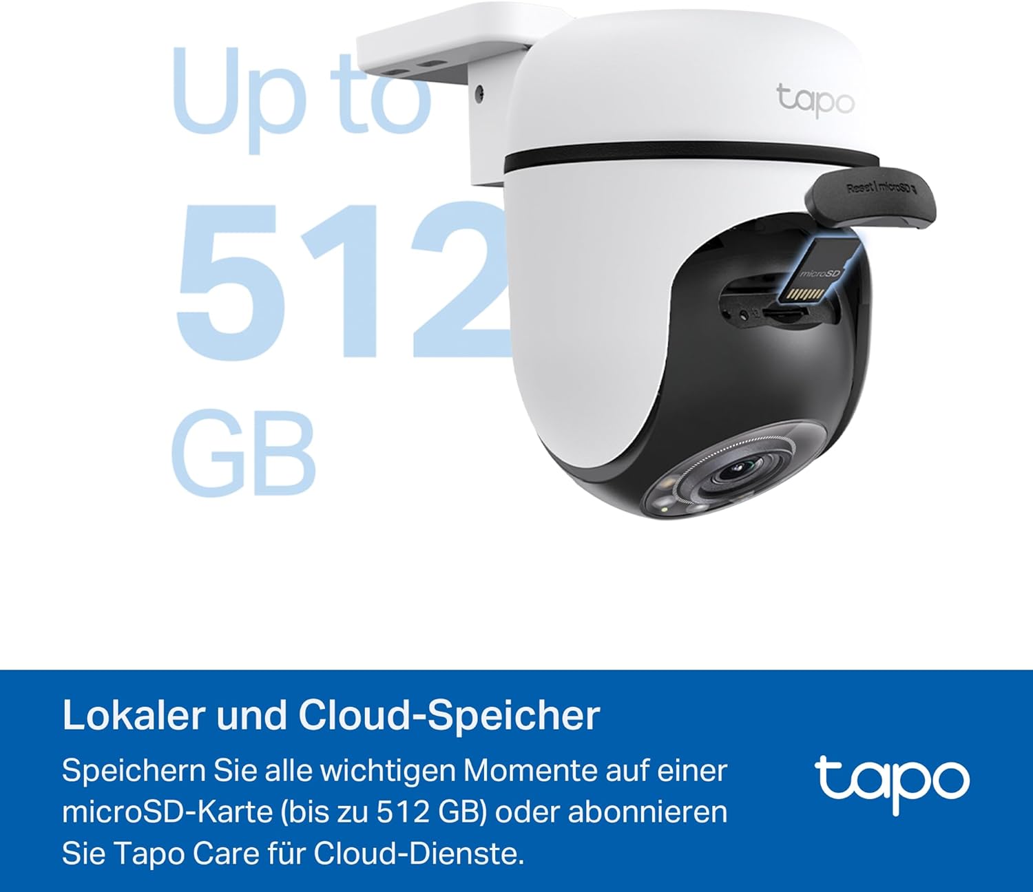 Tapo C51A 2K WLAN Outdoor Surveillance Camera, 360... - Afbeelding 8