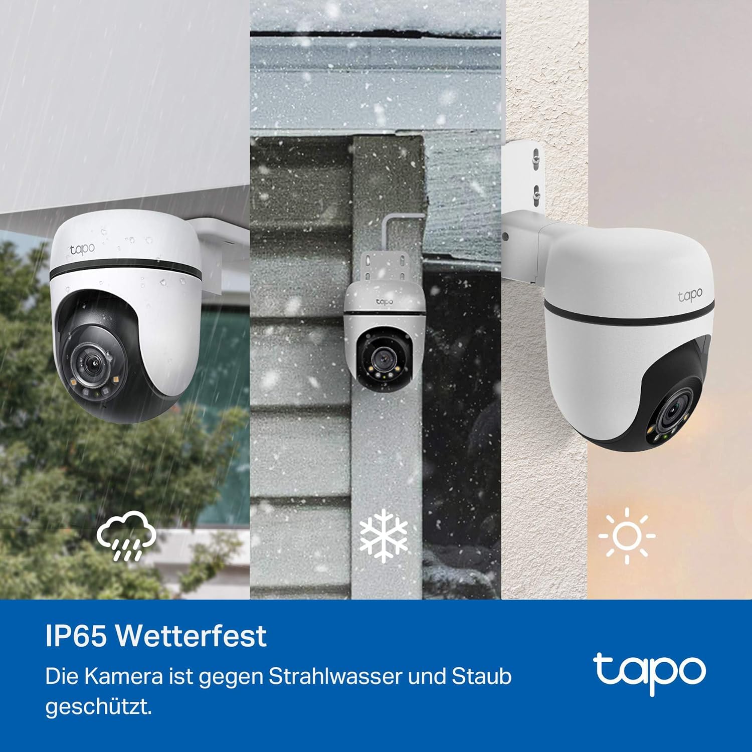 Tapo C51A 2K WLAN Outdoor Surveillance Camera, 360... - Afbeelding 9