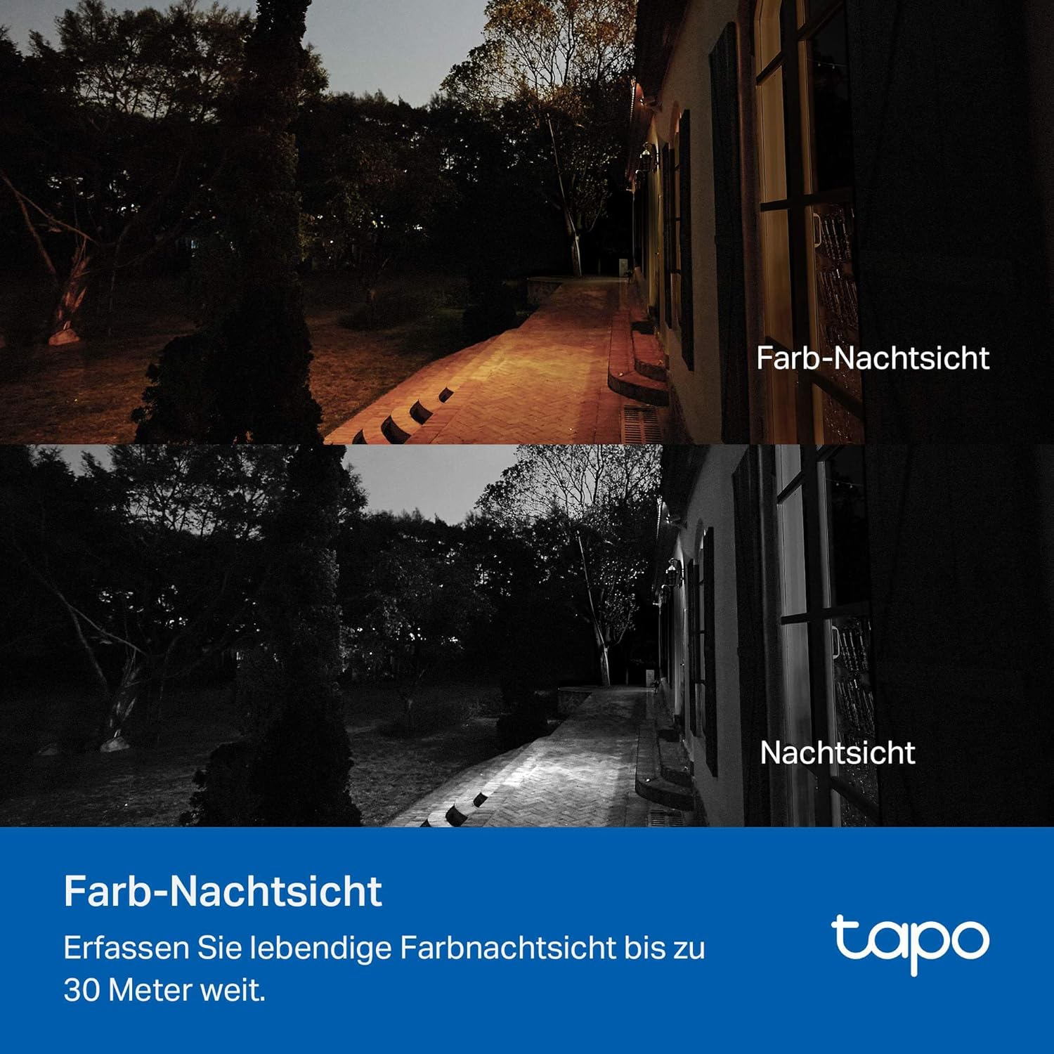 Tapo C51A 2K WLAN Outdoor Surveillance Camera, 360... - Afbeelding 6