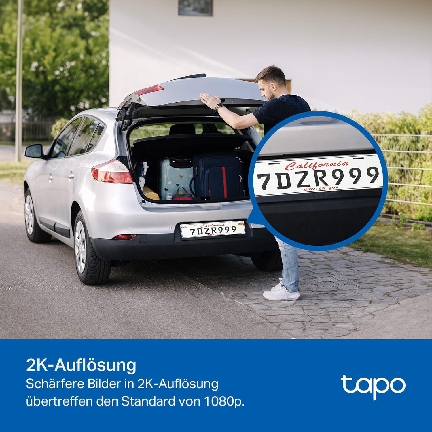 Tapo C51A 2K WLAN Outdoor Surveillance Camera, 360... - Afbeelding 10
