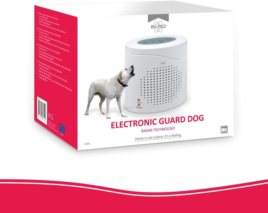 ELRO ARD51 Electronic Guard Dog with Realistic 3D ... - Afbeelding 8