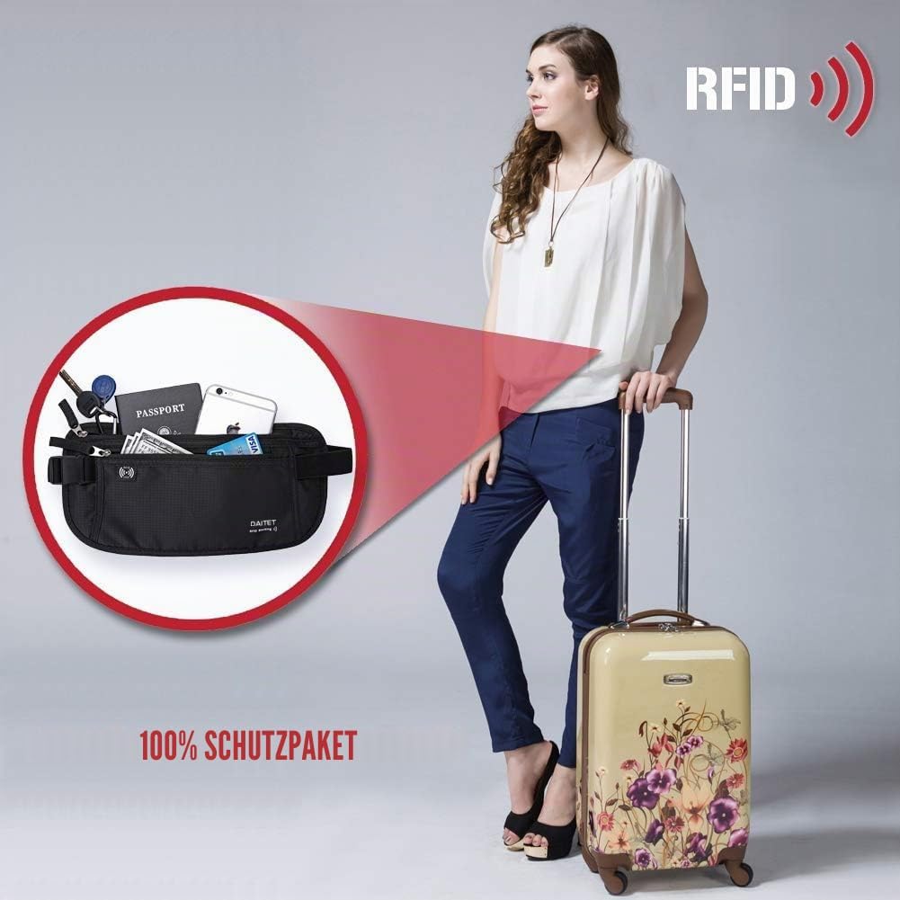 Money Belt for Men and Women, The Bum Bag for Trav... - Afbeelding 7