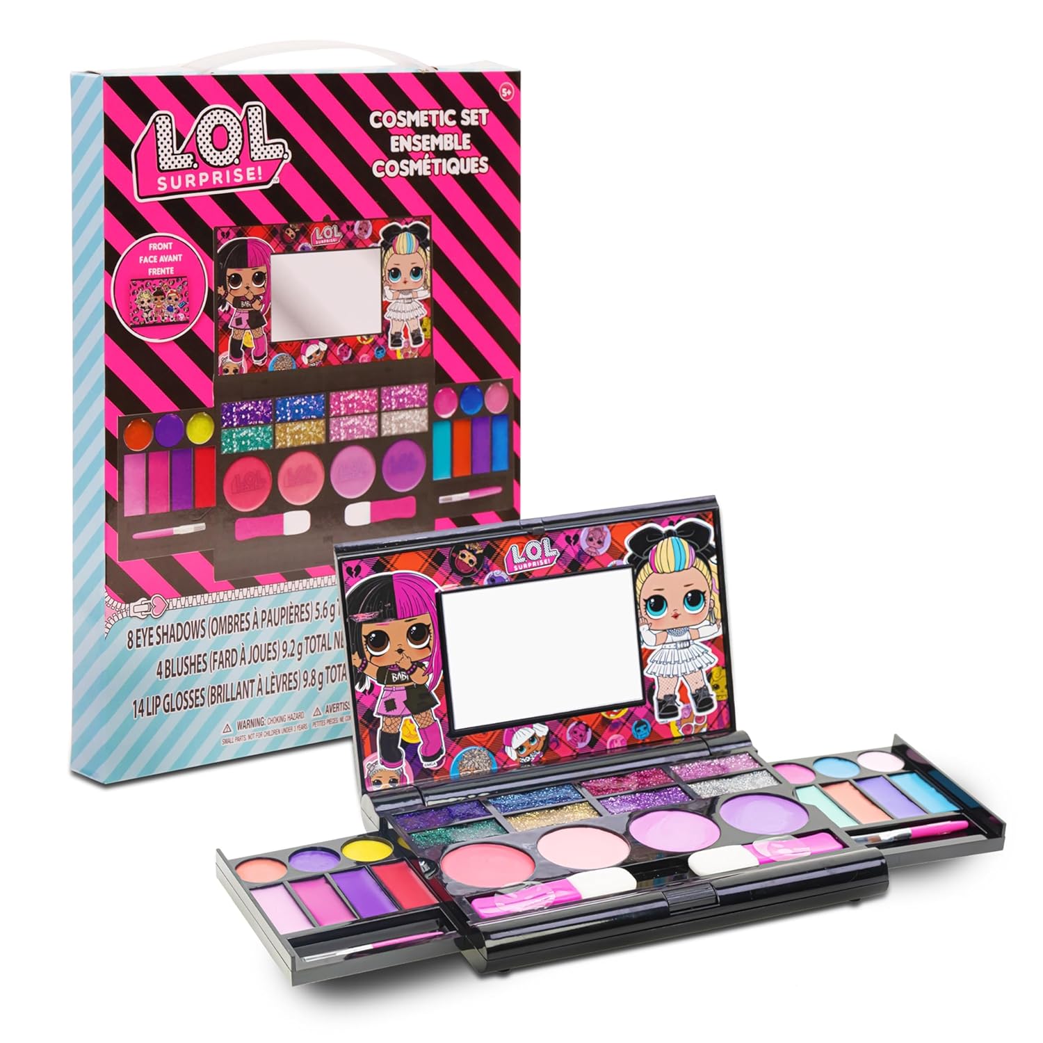 Townley Girl LOL Surprise Cosmetic Compact Set wit... - Afbeelding 2