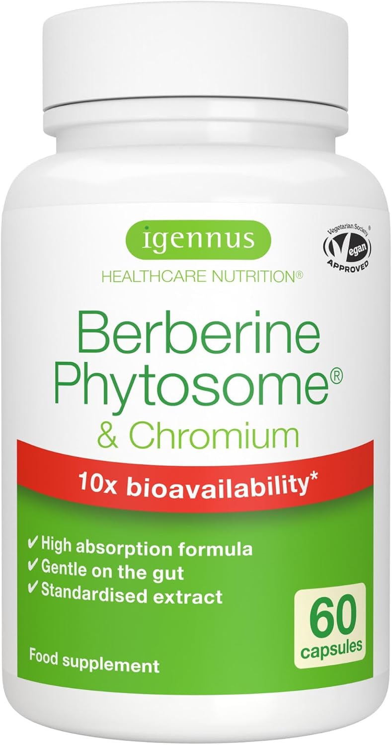 Igennus Advanced Berberine Phytosome 550mg & Chrom... - Afbeelding 2
