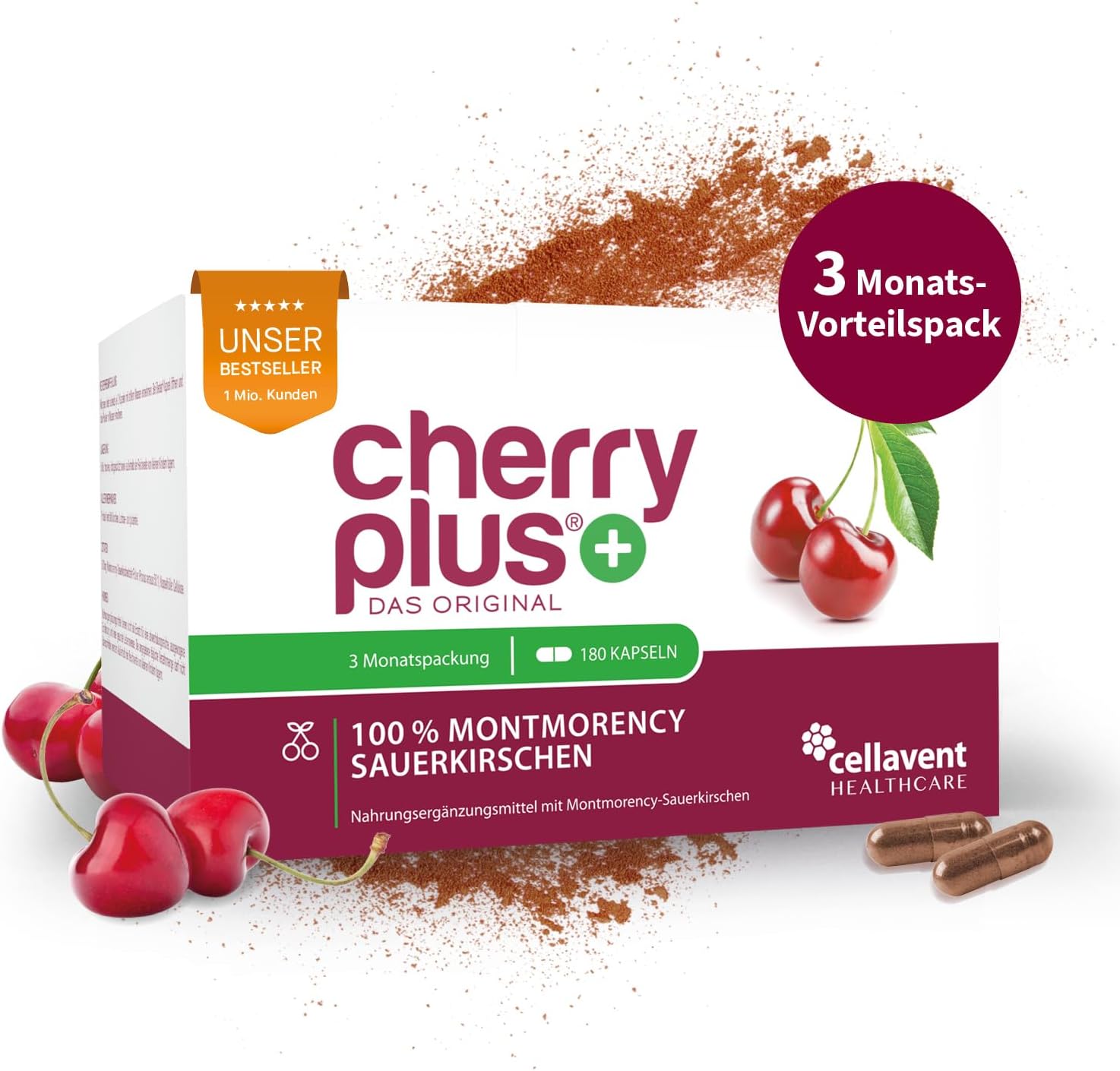 Cherry Plus Extract from the Montmorency Sour Cher... - Afbeelding 2