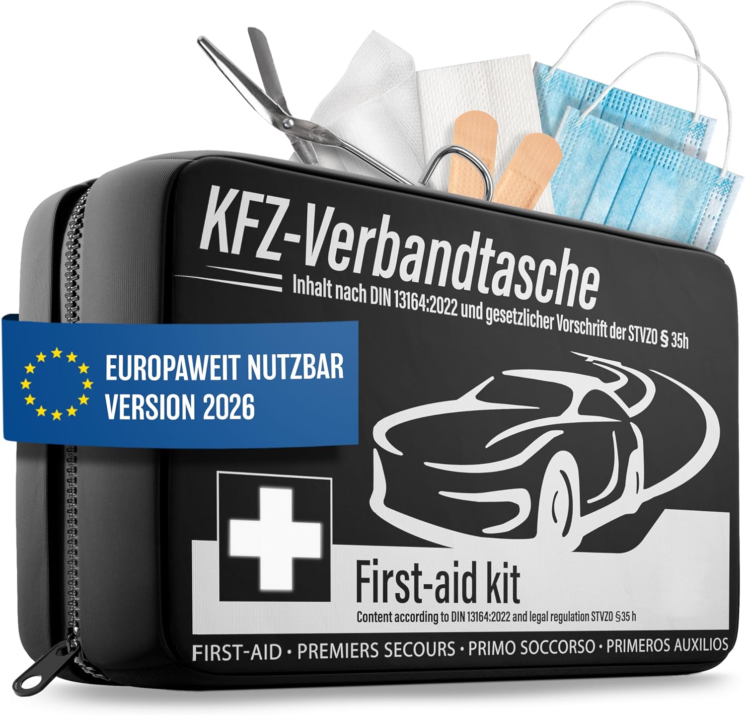 HELDENWERK Car First Aid Bag According to Current ... - Afbeelding 2