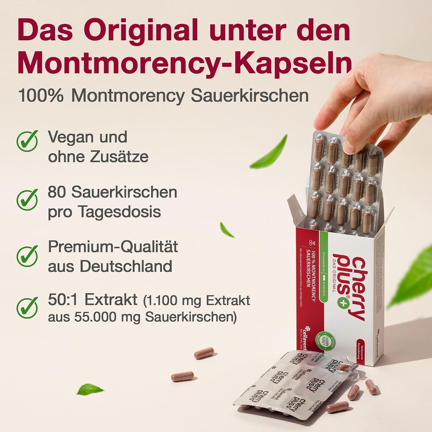 Cherry Plus Extract from the Montmorency Sour Cher... - Afbeelding 3