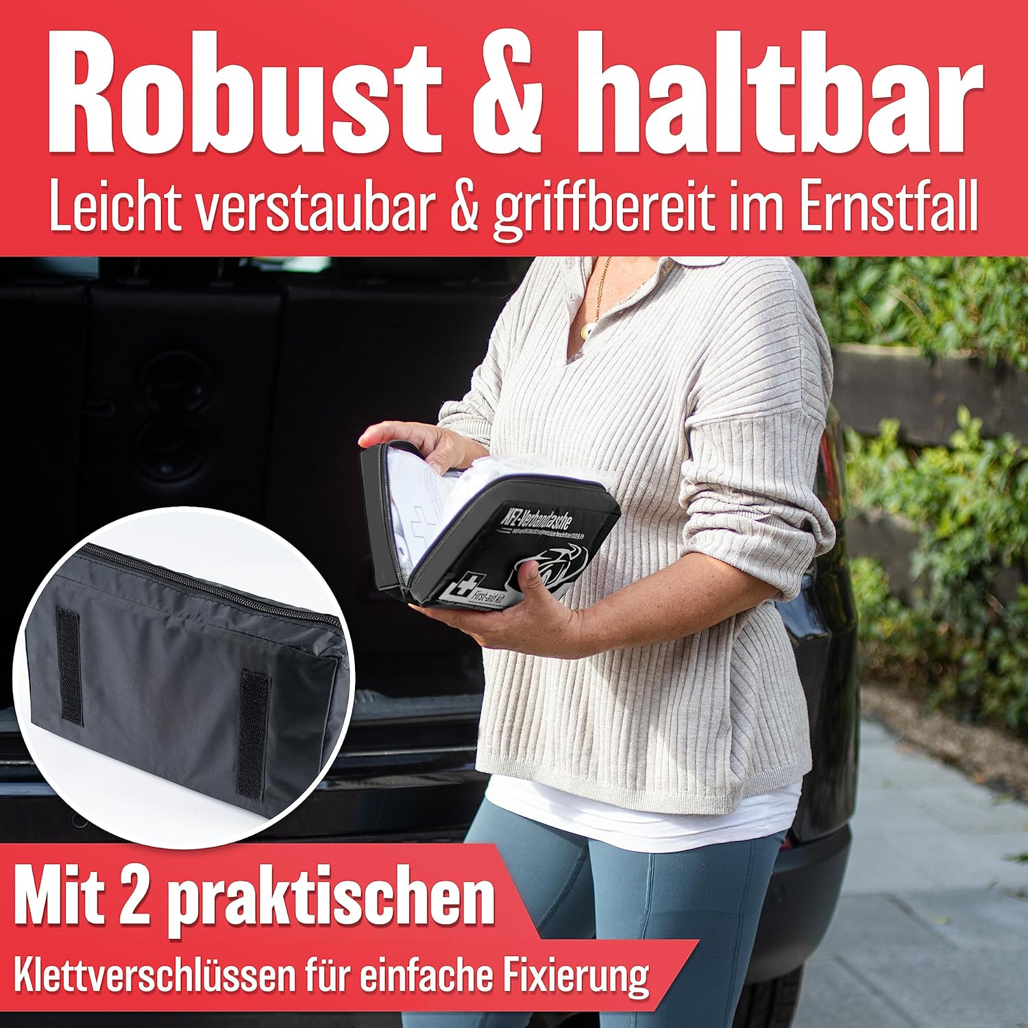 HELDENWERK Car First Aid Bag According to Current ... - Afbeelding 5