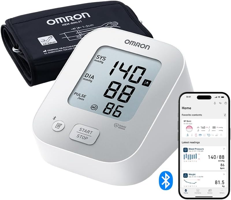 OMRON X2+ Connect Clinically Validated Upper Arm B... - Afbeelding 2